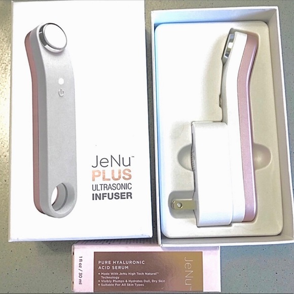 JeNu Other - ANTI-AGING TOOL Jenu PLUS ultrasonic infuser ROSE GOLD skincare tool anti aging